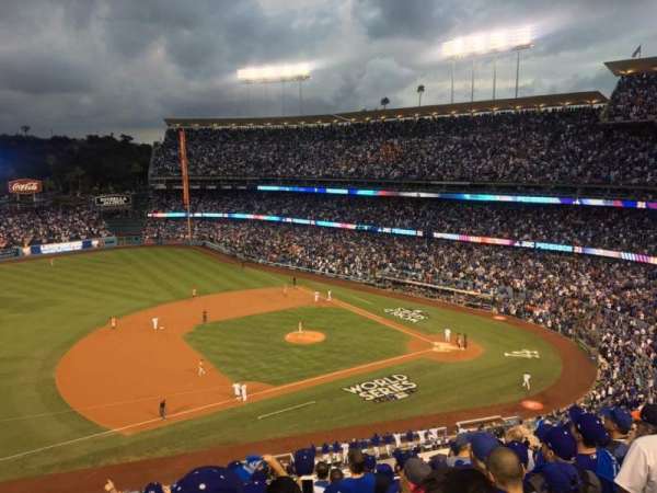 Dodger Stadium, bloc: 23RS, rangée: K, place: 17