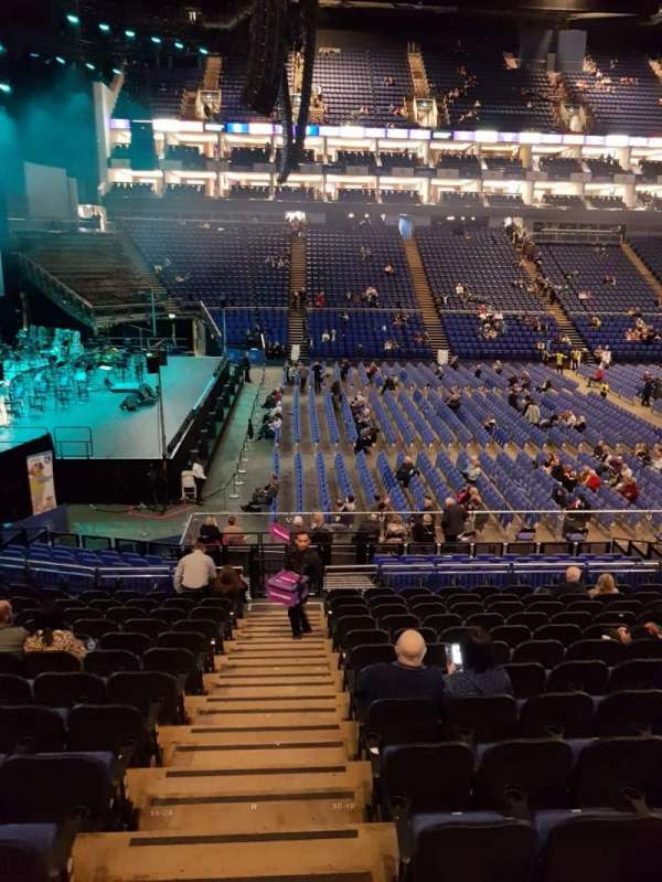 The O2, London, bloc: 101, rangée: Q, place: 15