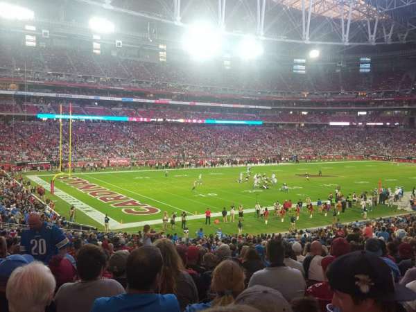State Farm Stadium, bloc: 135, rangée: 37, place: 33