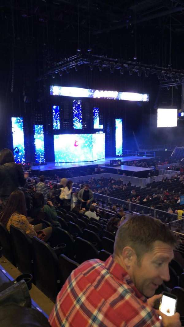 The O2, London, bloc: 102, rangée: T, place: 84