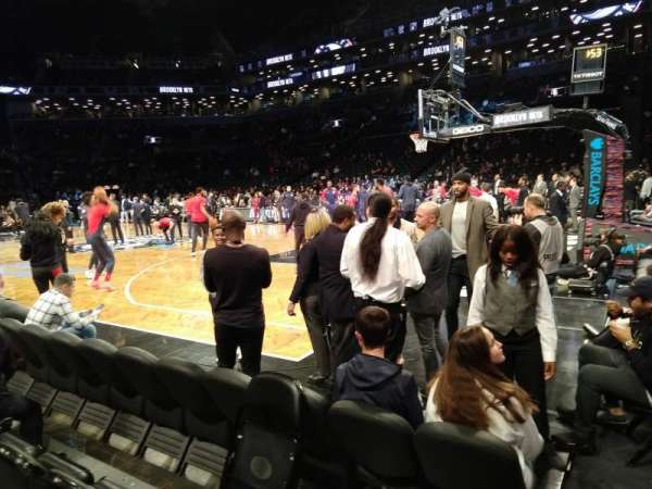 Barclays Center, bloc: 19, rangée: D, place: 13
