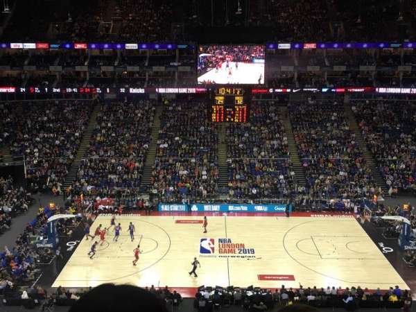 The O2, London, bloc: 403, rangée: B, place: 520