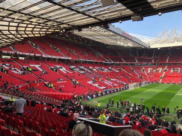 Old Trafford, bloc: S122, rangée: 27, place: 196