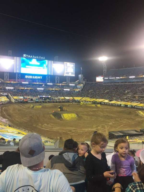 EverBank Stadium, bloc: 127, rangée: EE, place: 17