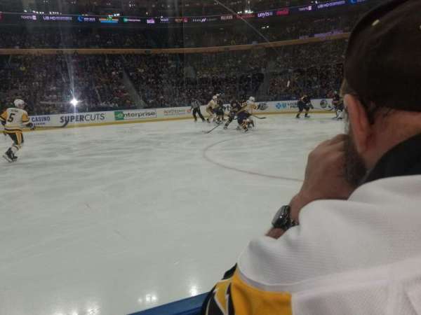 KeyBank Center, bloc: 105, rangée: 1, place: 10