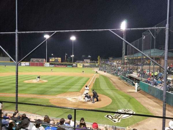 Valley Strong Ballpark, bloc: 206, rangée: G, place: 2