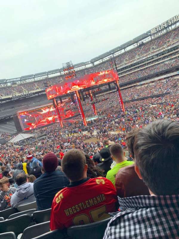 MetLife Stadium, bloc: 131, rangée: 40, place: 24