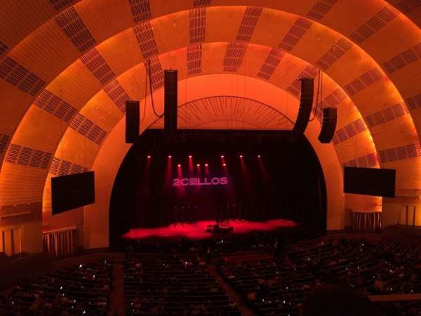 Radio City Music Hall, bloc: 2nd Mezzanine 6, rangée: B, place: 602