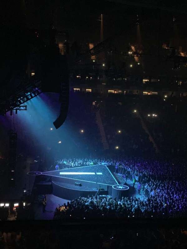 The O2, London, bloc: 202, rangée: 1, place: 4