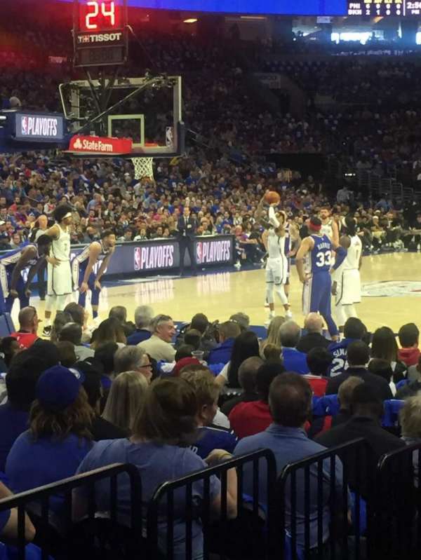 Xfinity Mobile Arena, bloc: 109, rangée: 3, place: 16