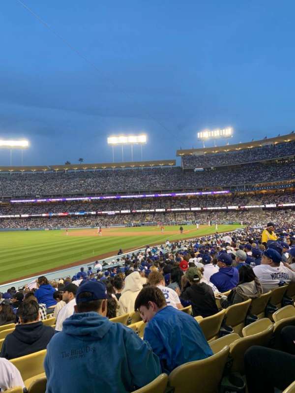 Dodger Stadium, bloc: 47fd, rangée: S, place: 21