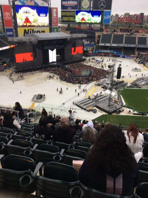 Citi Field, bloc: 522, rangée: 11, place: 17