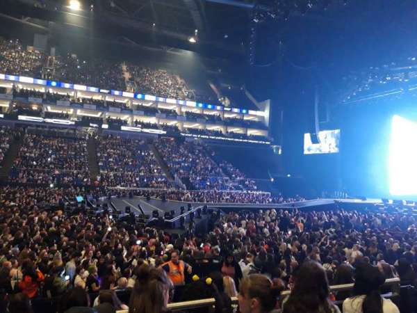 The O2, London, bloc: 111, rangée: K, place: 335