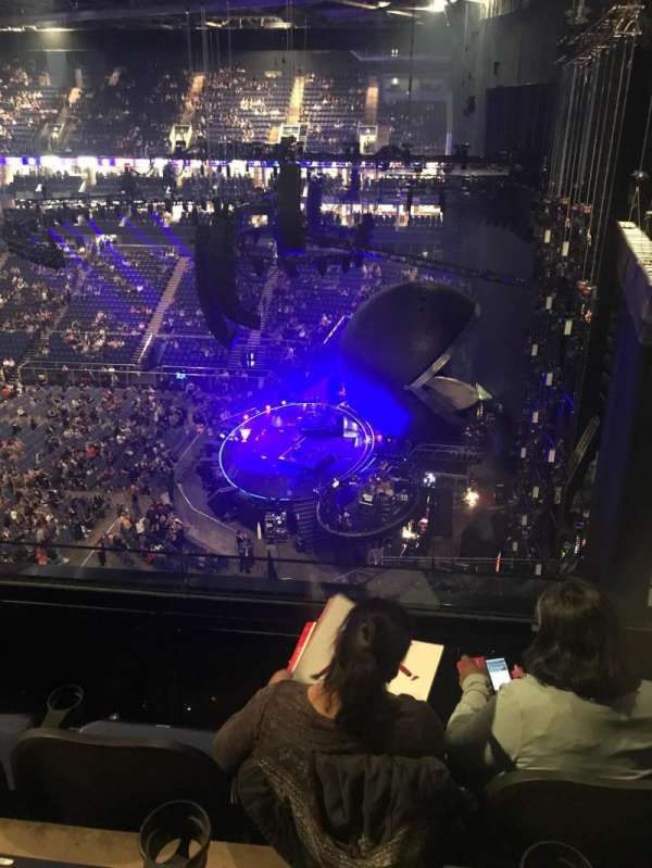 The O2, London, bloc: 422, rangée: C, place: 982