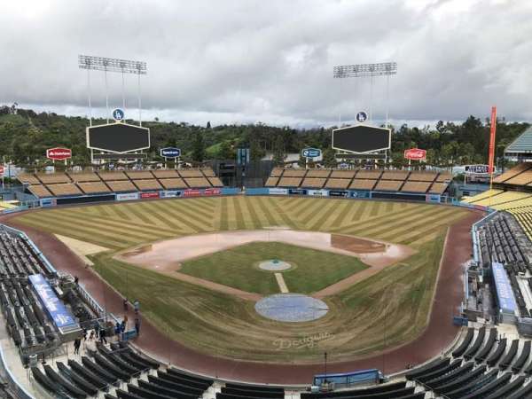 Dodger Stadium, bloc: 3RS, rangée: C, place: 8