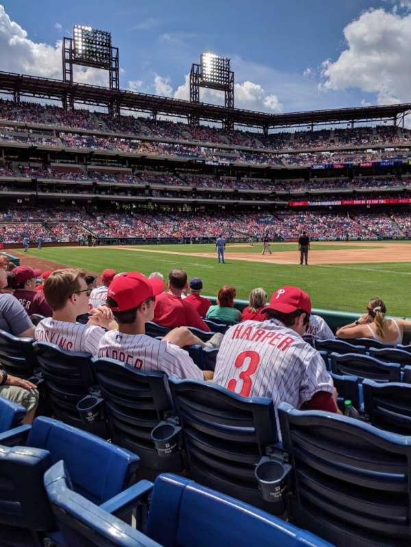 Citizens Bank park, bloc: 112, rangée: 7, place: 10