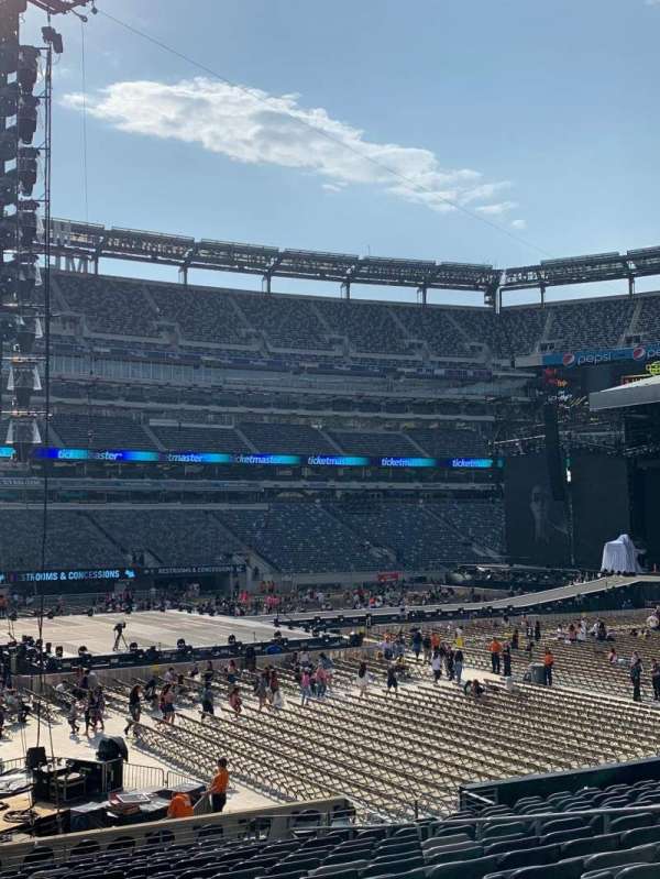 MetLife Stadium, bloc: 115A, rangée: 21, place: 11