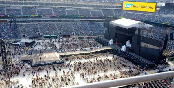 metlife stadium, bloc: 315, rangée: 1, place: 9