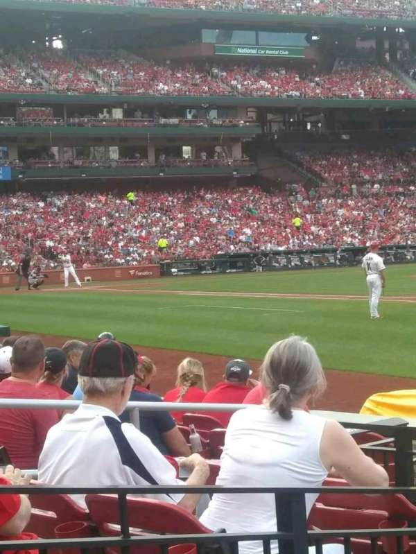 Busch Stadium, bloc: 139D, rangée: H, place: 1and2