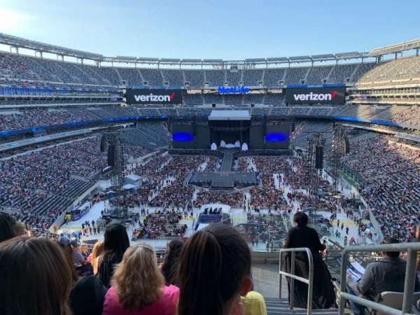 MetLife Stadium, bloc: 226, rangée: 8, place: 1