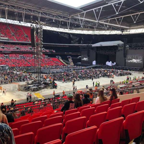 Wembley Stadium, bloc: 104, rangée: 39, place: 36