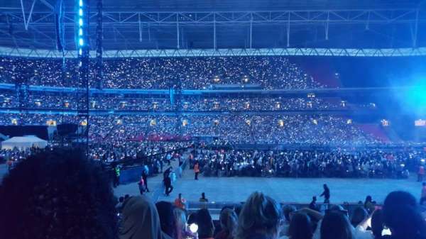 Wembley Stadium, bloc: 101, rangée: 20, place: 45