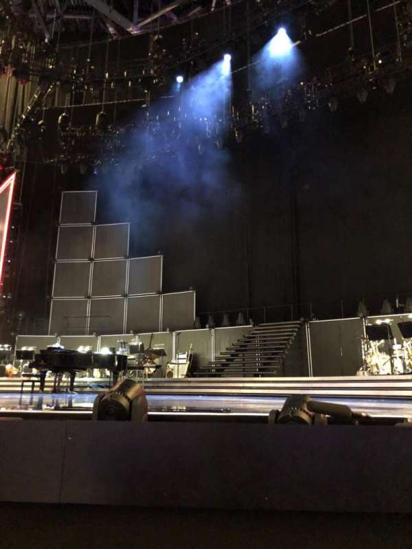 The O2, London, bloc: Floor A3, rangée: B, place: 41