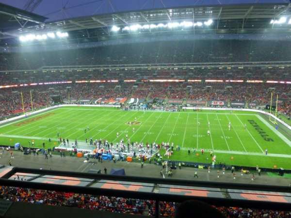 Wembley Stadium, bloc: 525, rangée: 2, place: 337