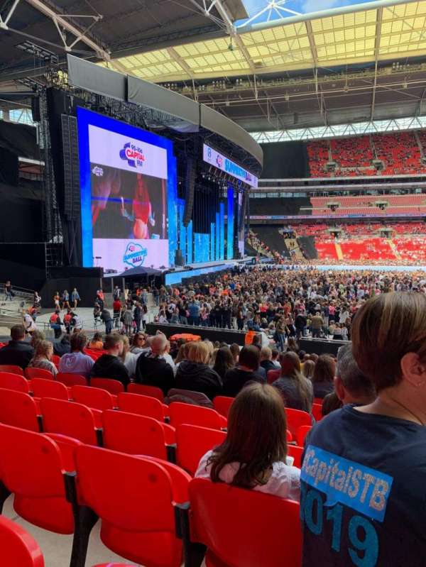Wembley Stadium, bloc: 126, rangée: 20, place: 88