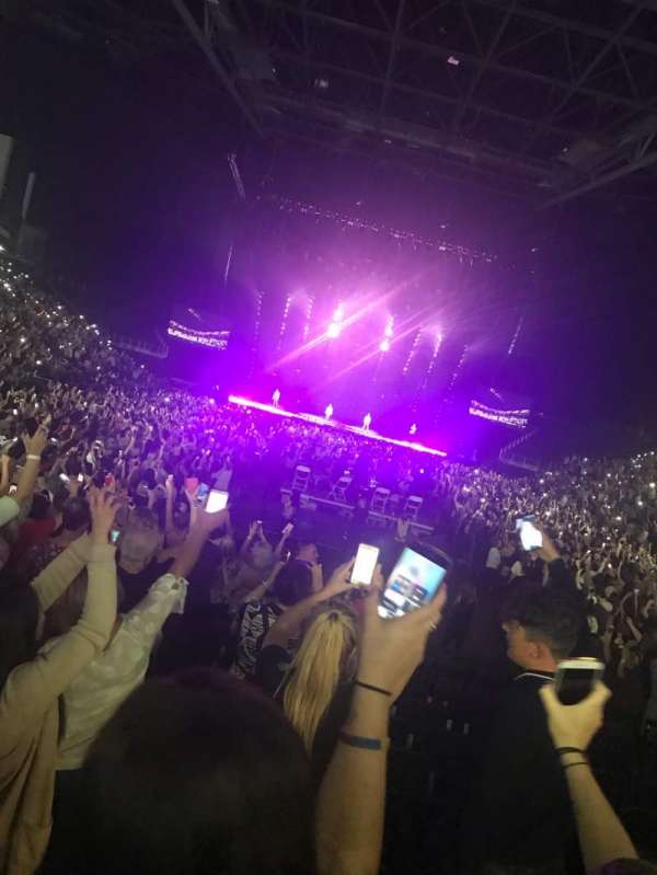 The O2, London, bloc: 102, rangée: G, place: 202