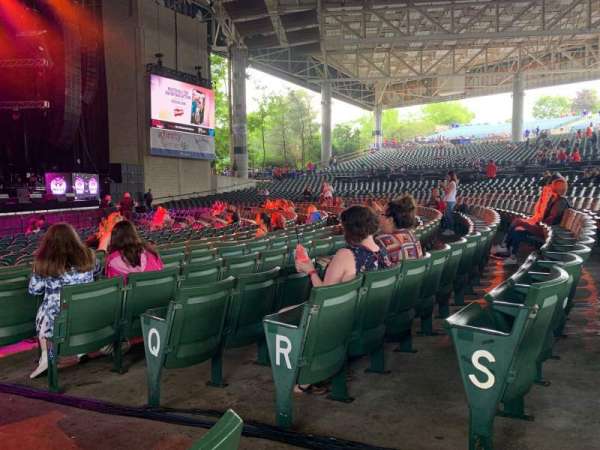 Xfinity Center, Massachusetts, bloc: 3, rangée: U, place: 2