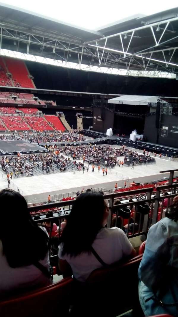 Wembley stadium, bloc: 202, rangée: 10, place: 30