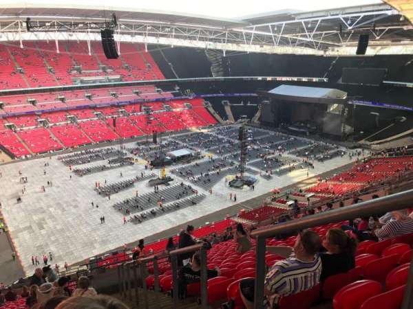 Wembley Stadium, bloc: 505, rangée: 25, place: 138