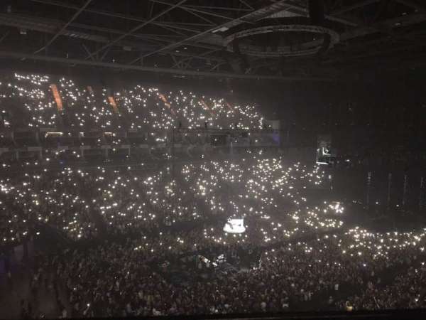 The O2, London, bloc: 416, rangée: A, place: 833