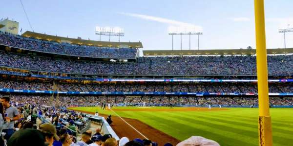 Dodger Stadium, bloc: 48FD, rangée: G, place: 15