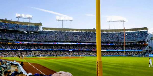Dodger Stadium, bloc: 48FD, rangée: G, place: 15