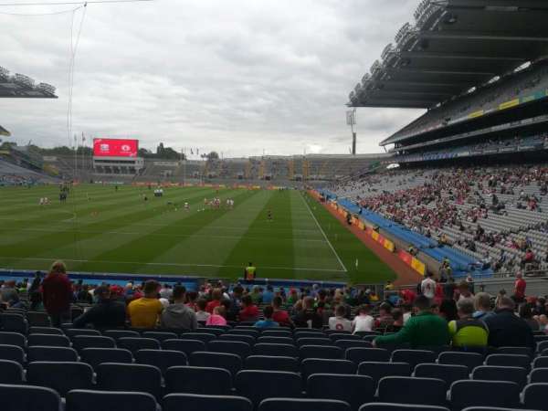 Croke Park, bloc: 316, rangée: DD, place: 8
