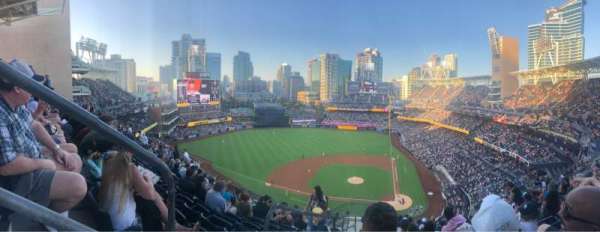 Petco Park, bloc: 308, rangée: 19, place: 16