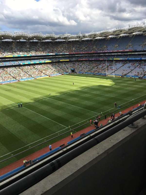 Croke Park, bloc: 734, rangée: B, place: 9