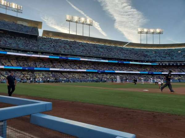 Dodger Stadium, bloc: 26BL, rangée: 1, place: 1