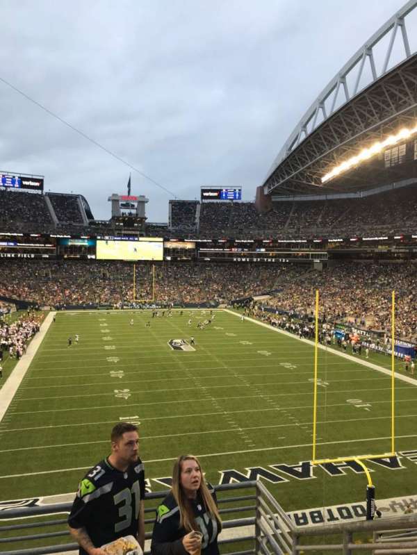 Lumen Field, bloc: 150, rangée: P, place: 1