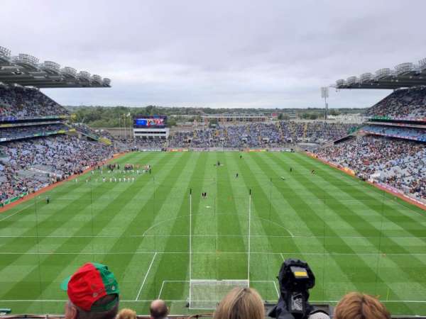 Croke Park, bloc: 719, rangée: E, place: 1