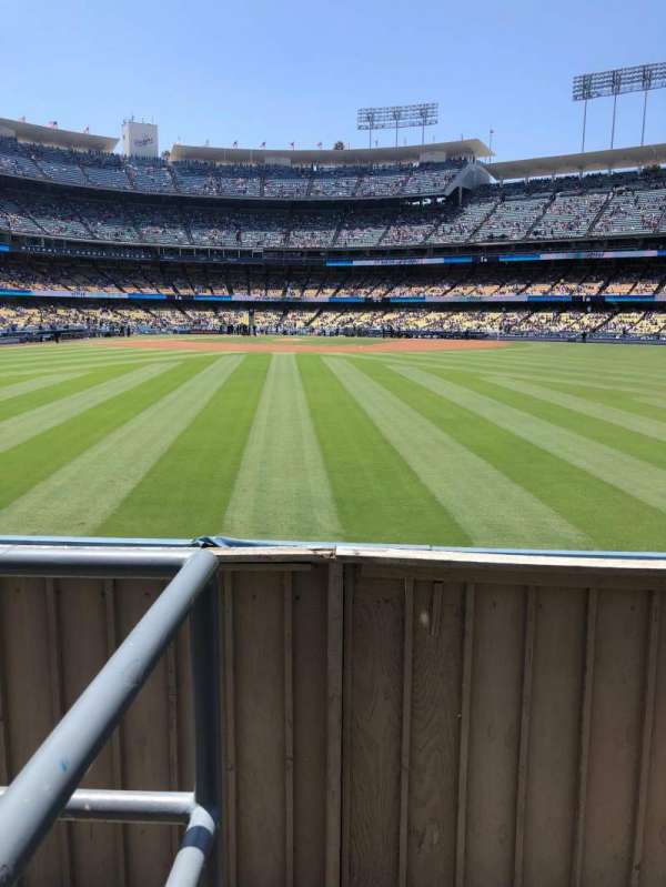 Dodger Stadium, bloc: 310PR, rangée: A, place: 1