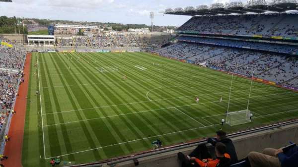Croke Park, bloc: 722, rangée: E, place: 7