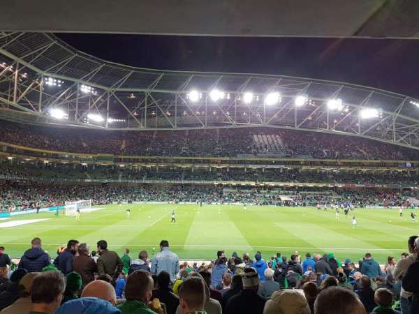 Aviva Stadium, bloc: 106, rangée: BB, place: 25