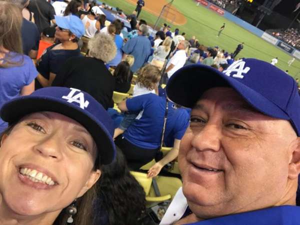 Dodger Stadium, bloc: 22FD, rangée: K, place: 4