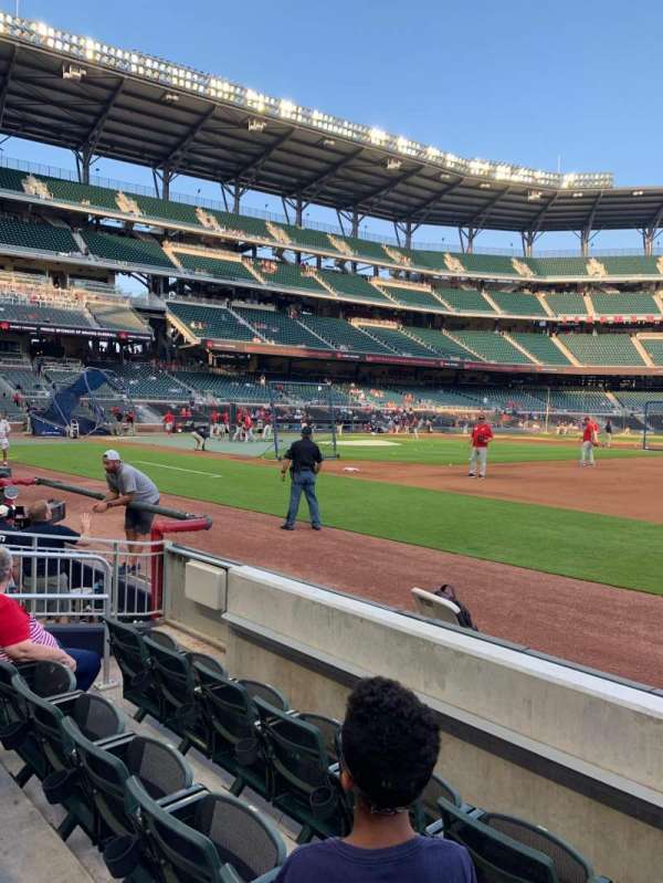 Truist Park, bloc: 16, rangée: 4, place: 5