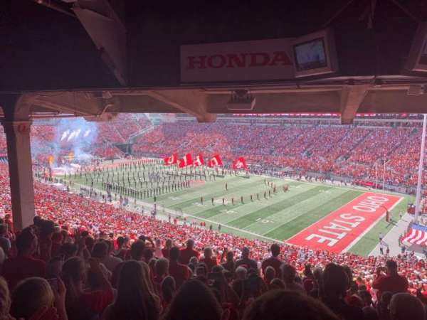 Ohio Stadium, bloc: 12B, rangée: 11, place: 4