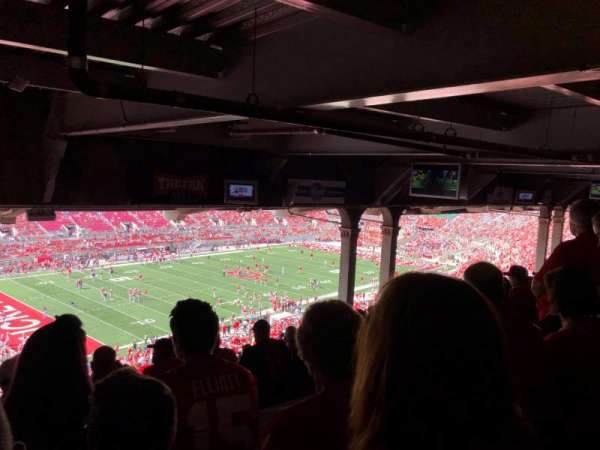 Ohio Stadium, bloc: 28B, rangée: 18, place: 21