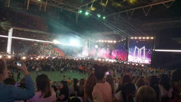 Wembley Stadium, bloc: 101, rangée: 20, place: 45